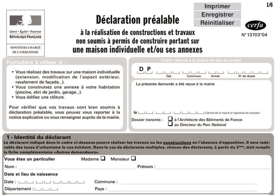 Les formulaires de demandes