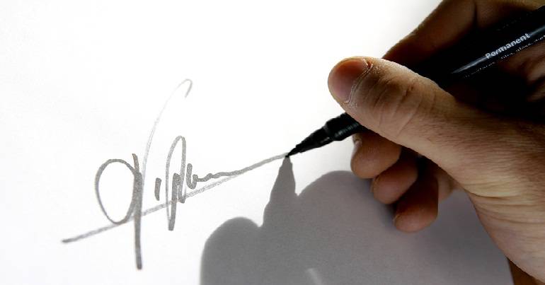 Légalisation de signature